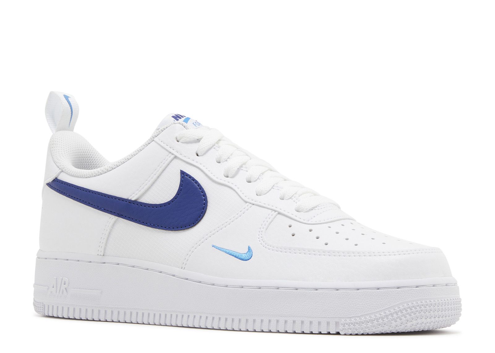 AIR FORCE 1 '07 'WHITE DEEP ROYAL BLUE'