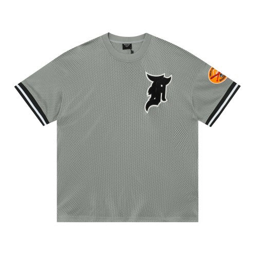 FEAR OF GOD ‘BASEBALL JERSEY T-SHIRT GREY’