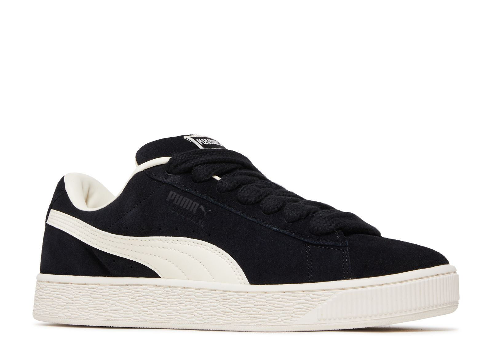 PLEASURES X PUMA SUEDE XL 'BLACK FROSTED IVORY'