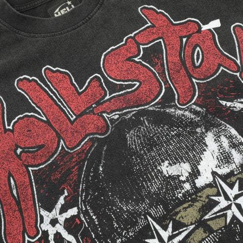 HELLSTAR ‘T-SHIRT VINTAGE BLACK/RED’