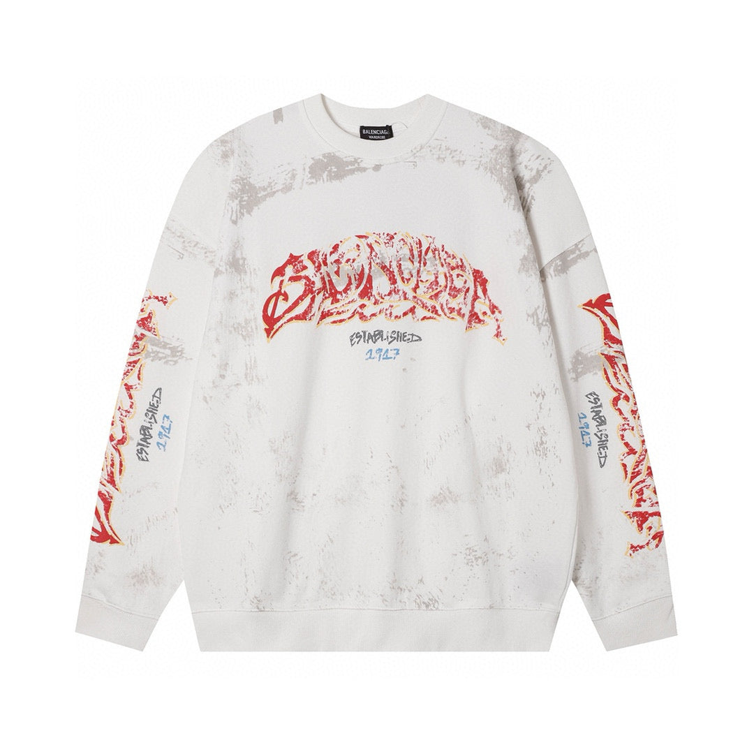 BALENCIAGA ‘OFFSHORE ZIP-UP OVERSIZED IN WHITE’