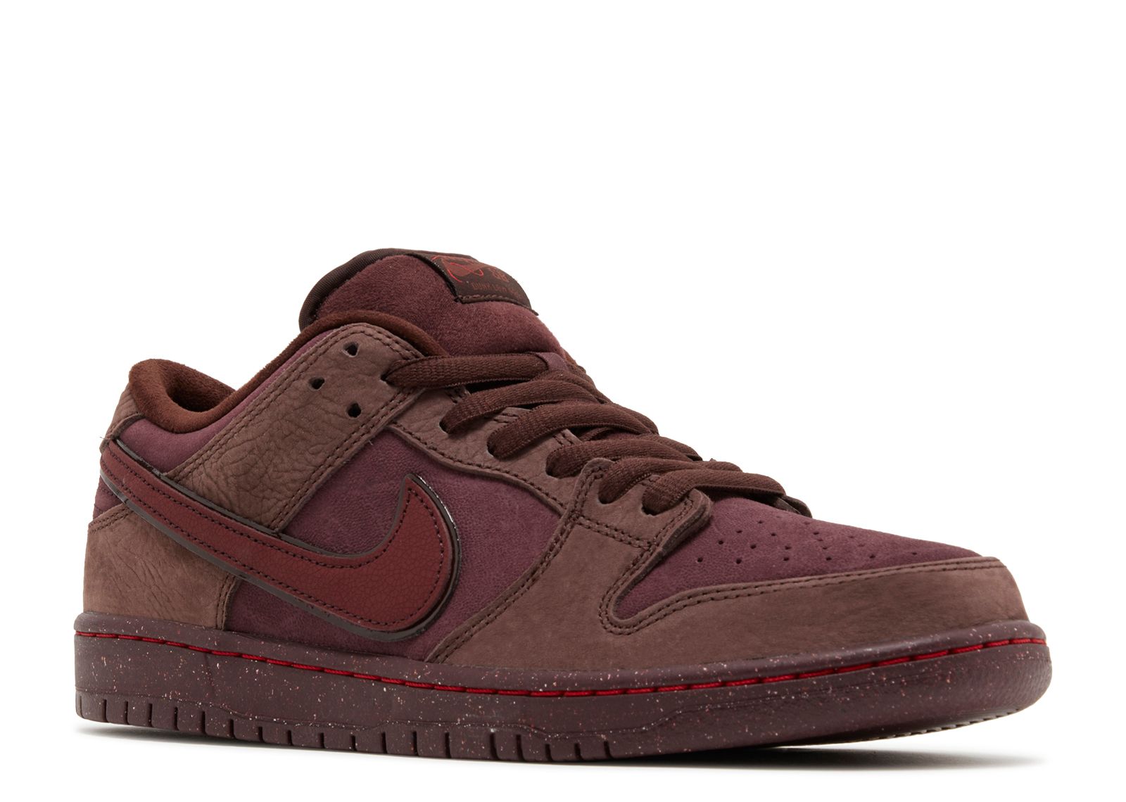 DUNK LOW PREMIUM SB 'CITY OF LOVE - BURGUNDY CRUSH'