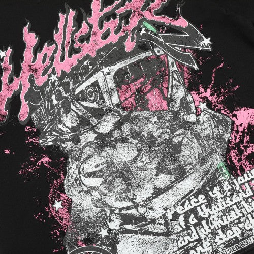 HELLSTAR ‘T-SHIRT BLACK/PINK’