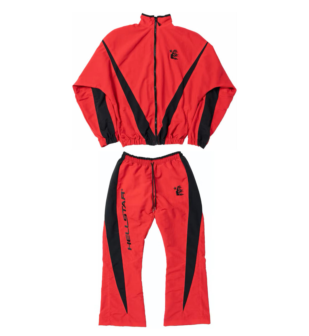 HELLSTAR THRILLER RED TRACKSUIT