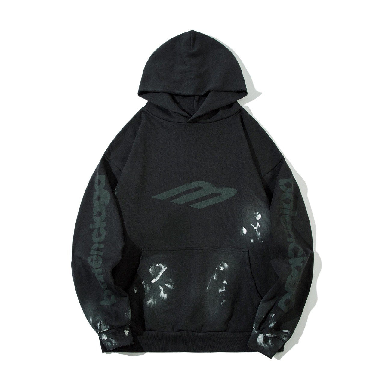 BALENCIA HOODIE ‘3B STENCIL BLACK’