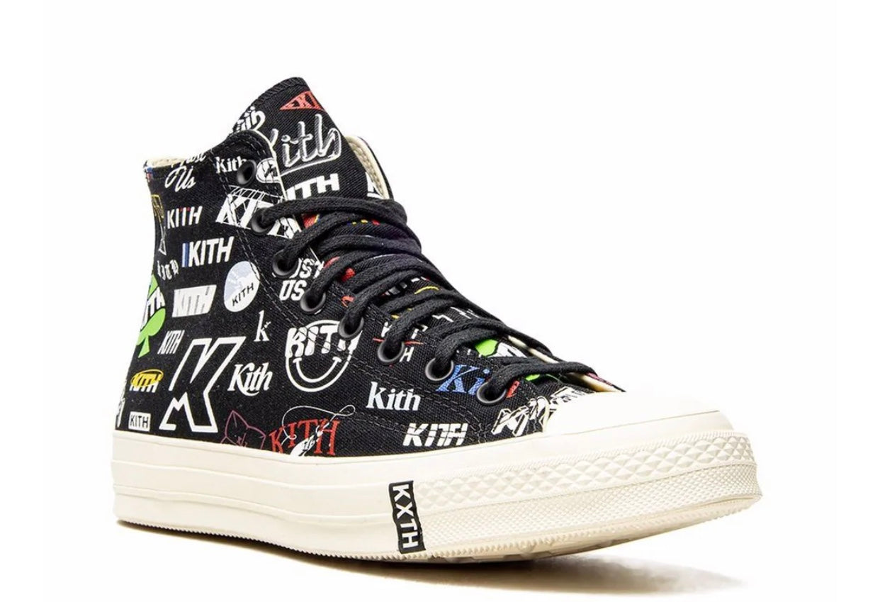 KITH X CHUCK 70 HIGH '10TH ANNIVERSARY - BLACK'