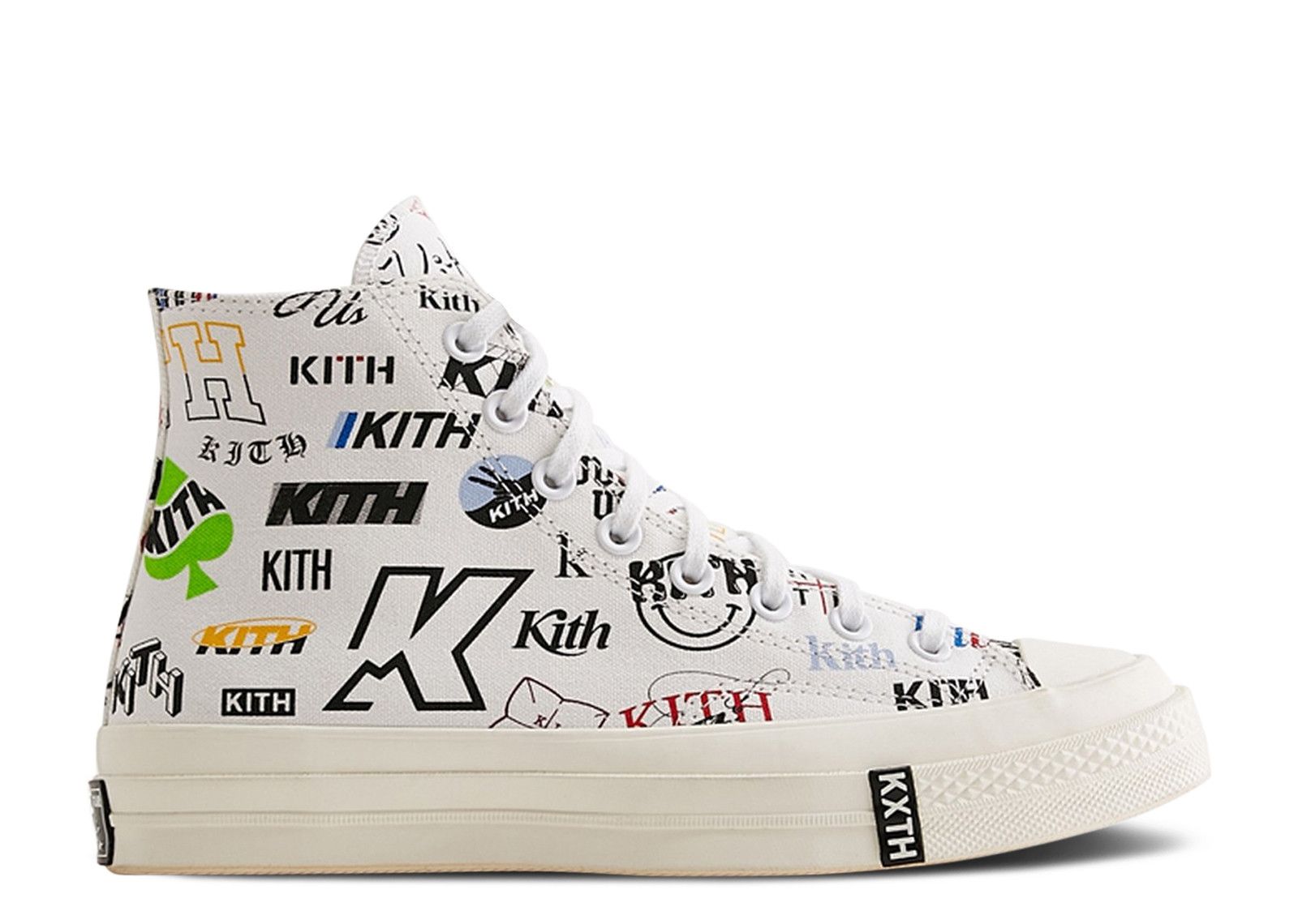 KITH X CHUCK 70 HIGH '10TH ANNIVERSARY - WHITE'