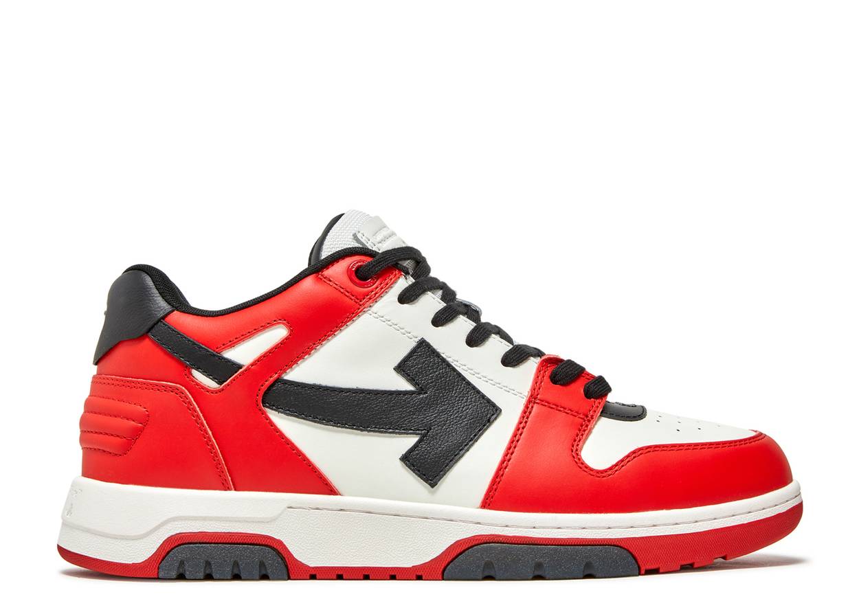 OFF-WHITE OUT OF OFFICE LOW 'RED WHITE BLACK'