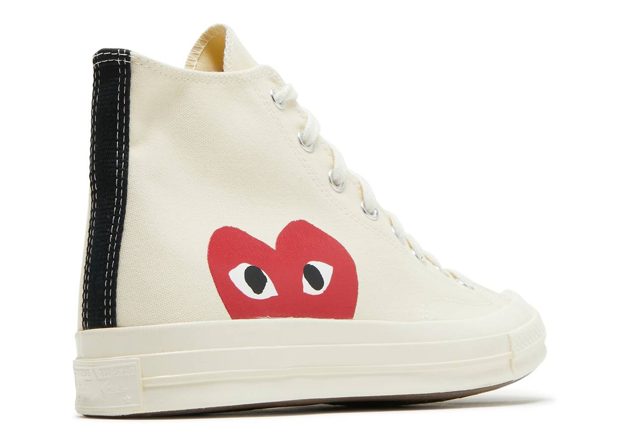 COMME DES GARÇONS X CHUCK TAYLOR ALL STAR HI 'MILK'