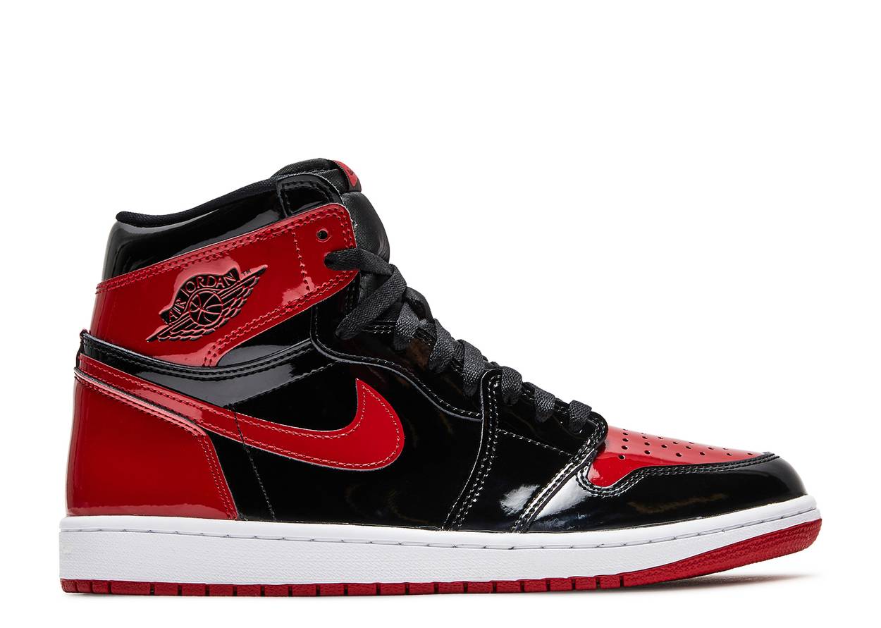 AIR JORDAN 1 RETRO HIGH PATENT BRED