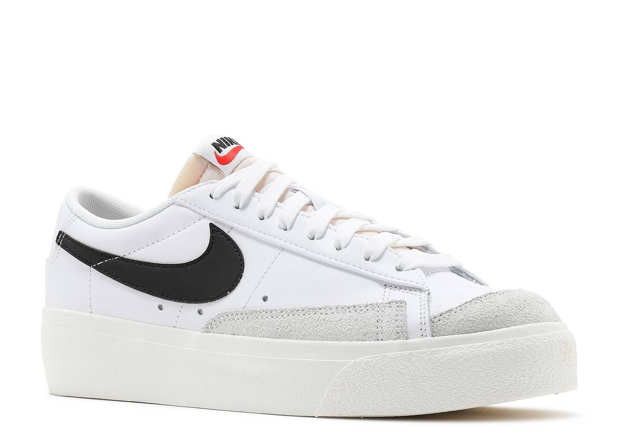 WMNS BLAZER LOW PLATFORM 'WHITE BLACK'